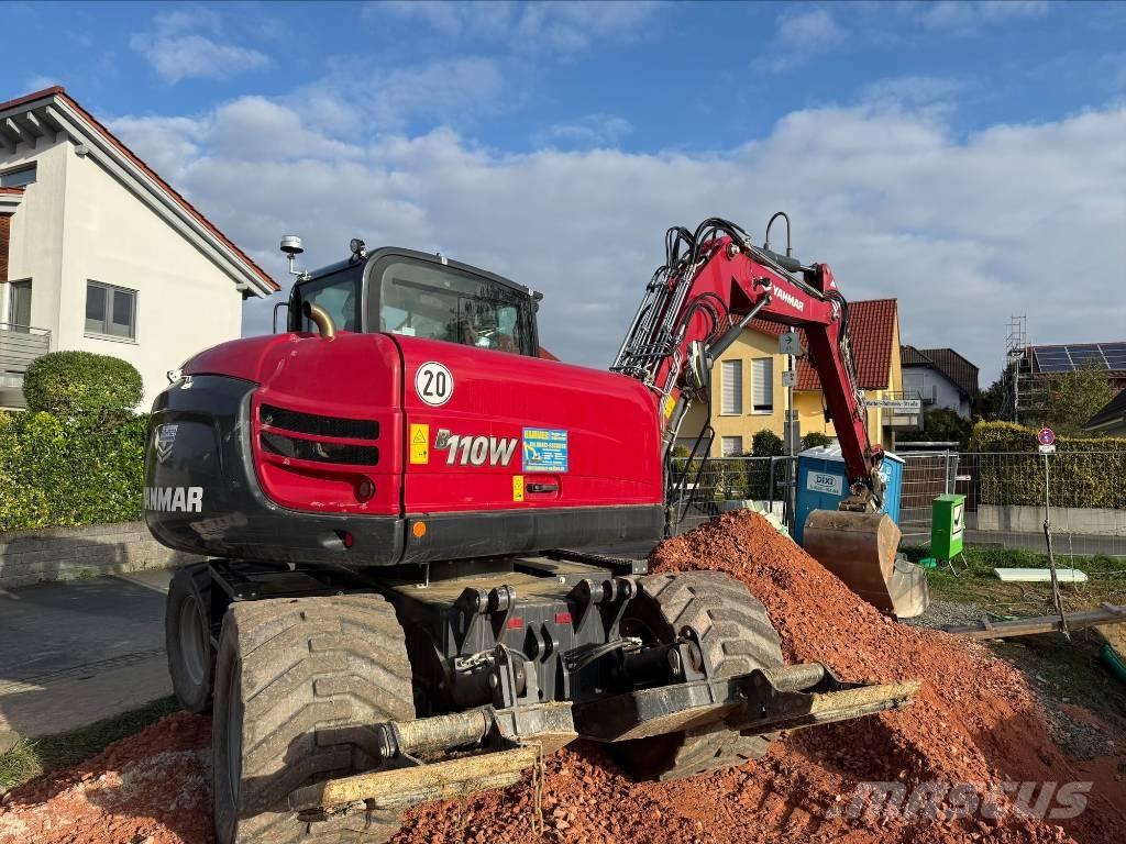 Yanmar B 110 W Excavadoras de ruedas