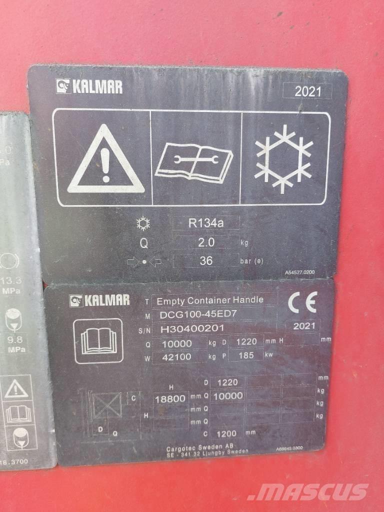 Kalmar DCG100-45ED7 Montacargas para contenedores