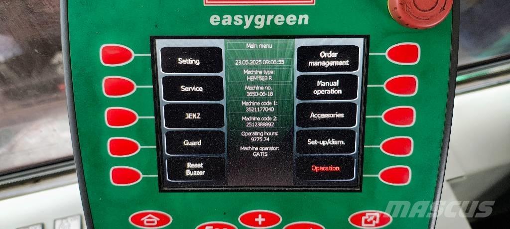 JENZ HEM 583 Trituradoras de madera