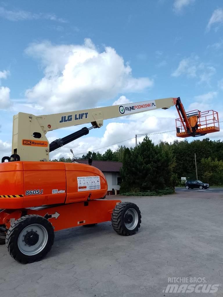 JLG 860 SJ Plataformas con brazo de elevación telescópico