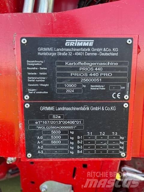 Grimme Prios 440 Plantadoras de papas