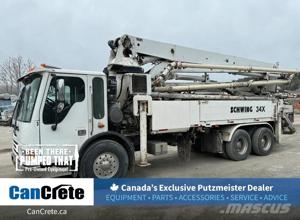 Schwing 34x (#1019) Bombas de concreto