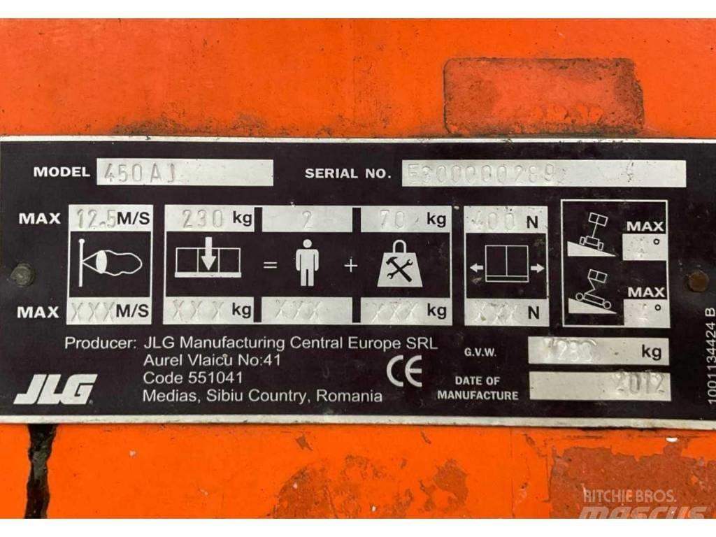 JLG 450AJ Plataformas con brazo de elevación manual