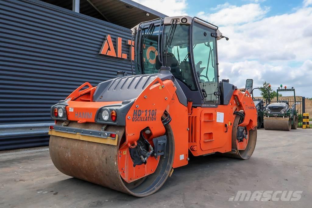 Hamm HD+ 110I VO Rodillos de doble tambor