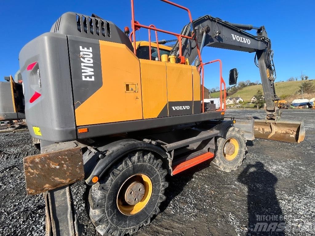 Volvo ew160E 2016 Excavadoras de ruedas