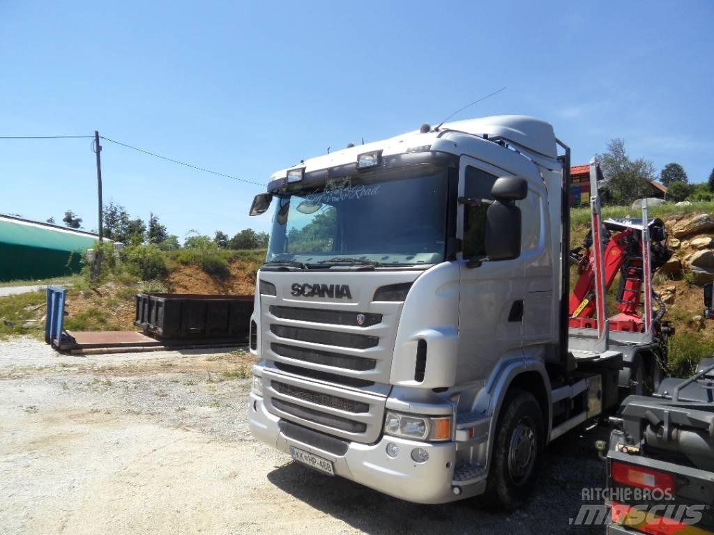 Scania R480 Transportes de madera