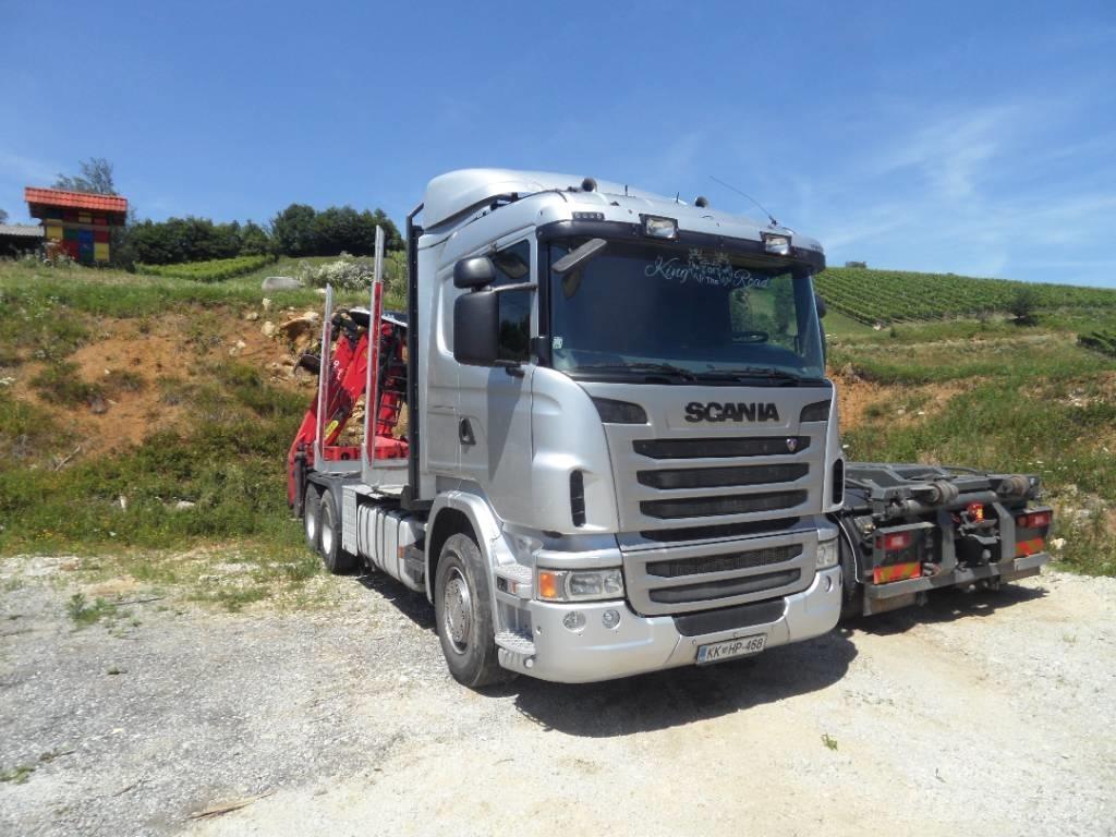 Scania R480 Transportes de madera