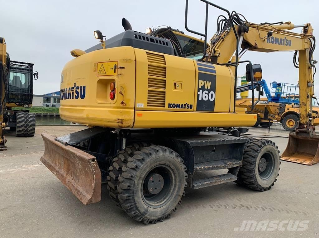 Komatsu PW160-8 Excavadoras de ruedas