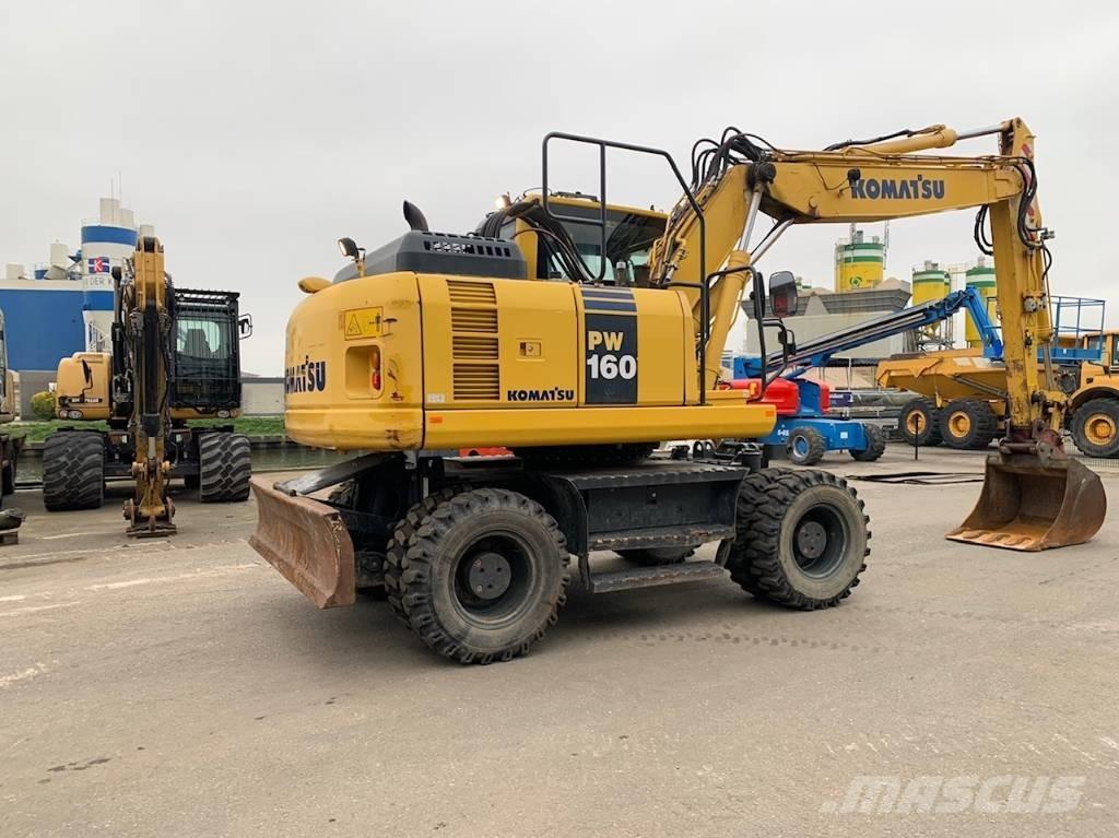 Komatsu PW160-8 Excavadoras de ruedas