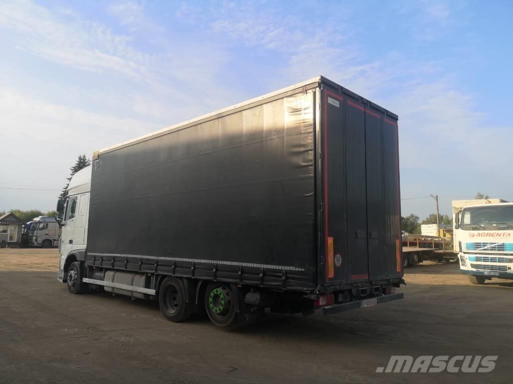 DAF XF 480 6x2 Jumbo Camiones de caja de lona