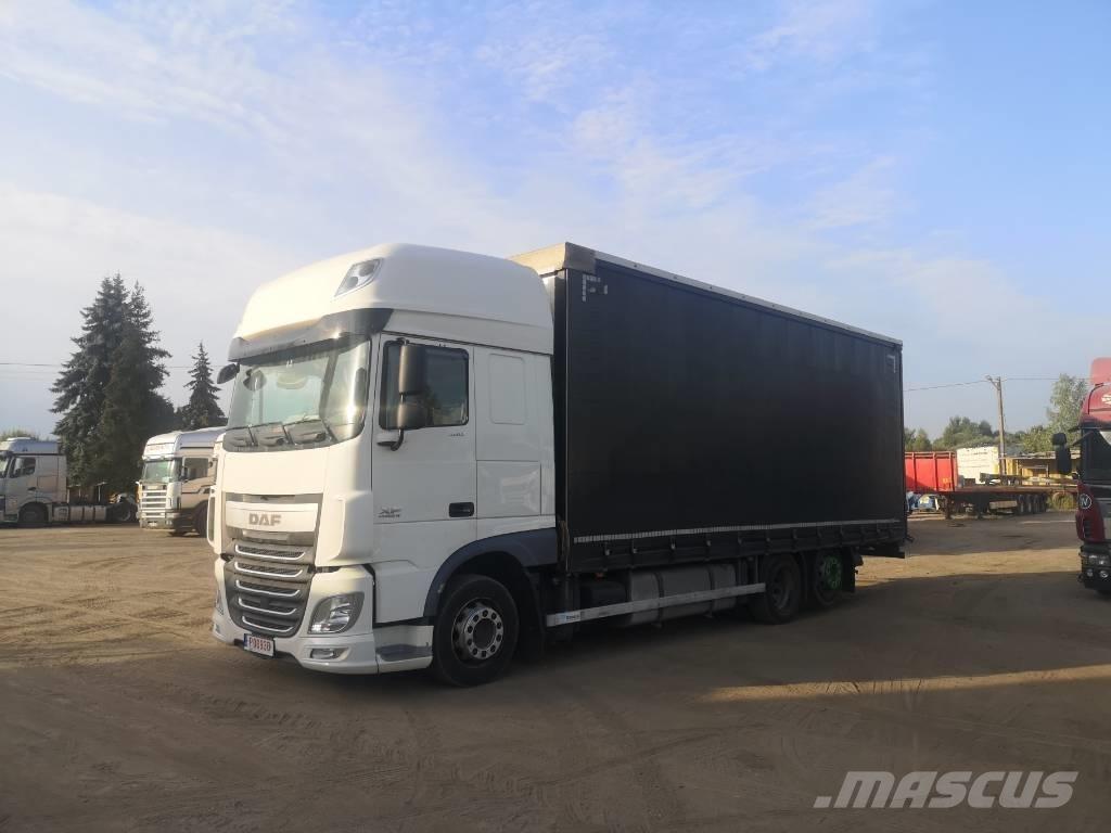 DAF XF 480 6x2 Jumbo Camiones de caja de lona