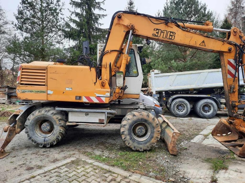 Liebherr A 316 Excavadoras de ruedas