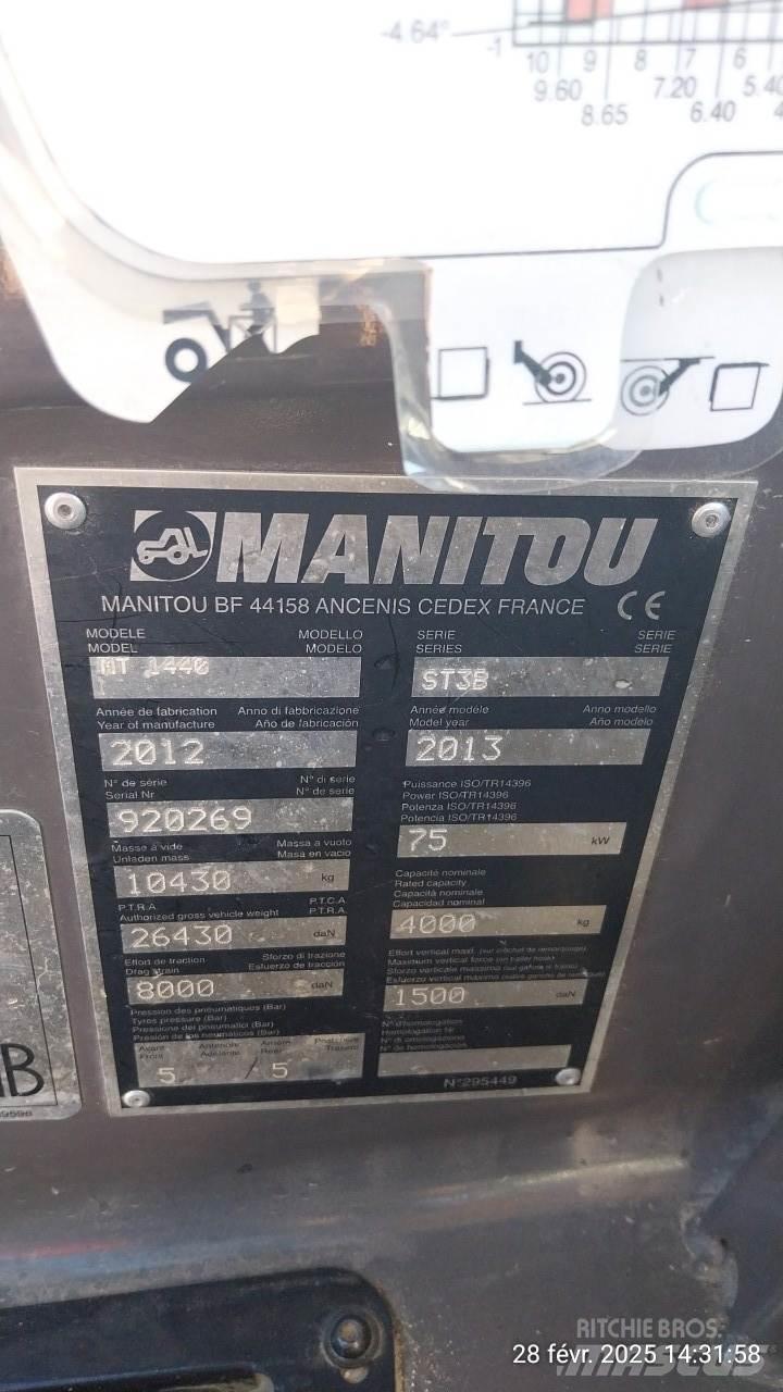 Manitou MT1440 Carretillas telescópicas