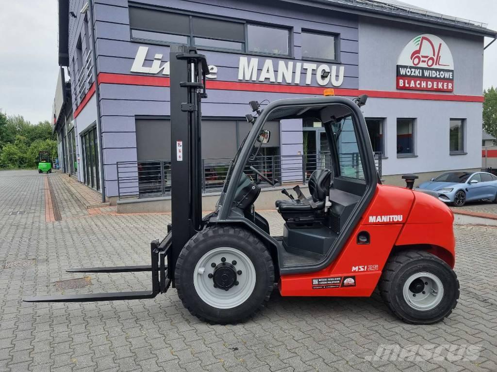 Manitou MSI 25 T Montacargas todo terreno