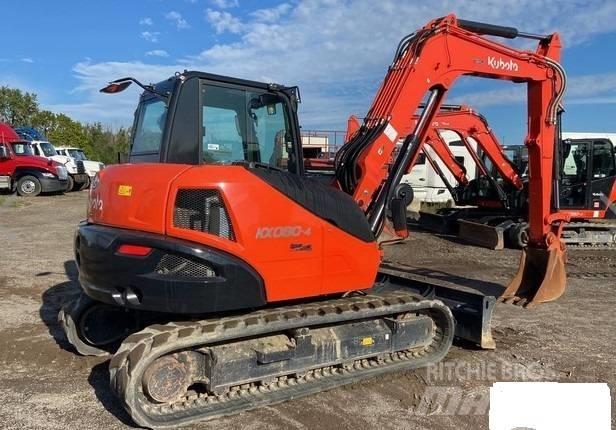 Kubota KX080-4S2 Excavadoras sobre orugas