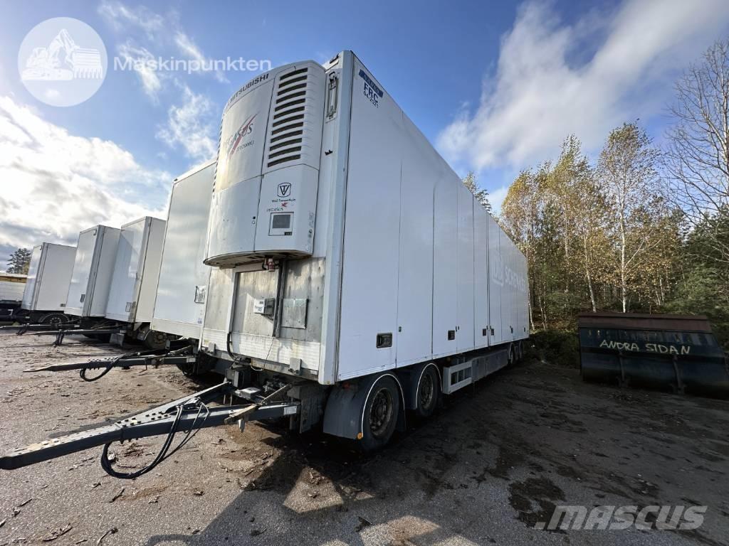 Närko kyl o fryssläp Remolques con temperatura controlada