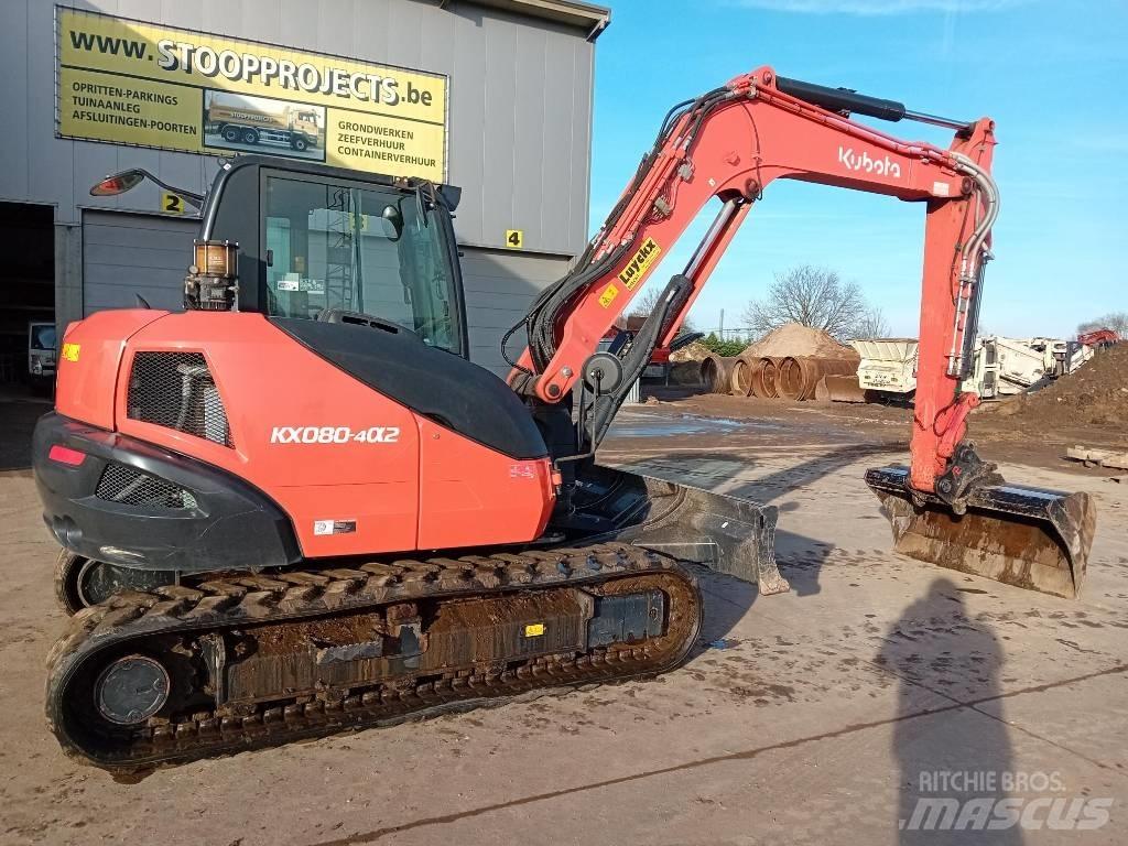 Kubota KX 080 Excavadoras 7t - 12t