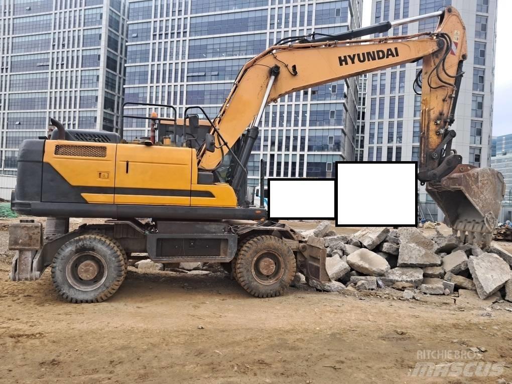 Hyundai HW210 Excavadoras de ruedas