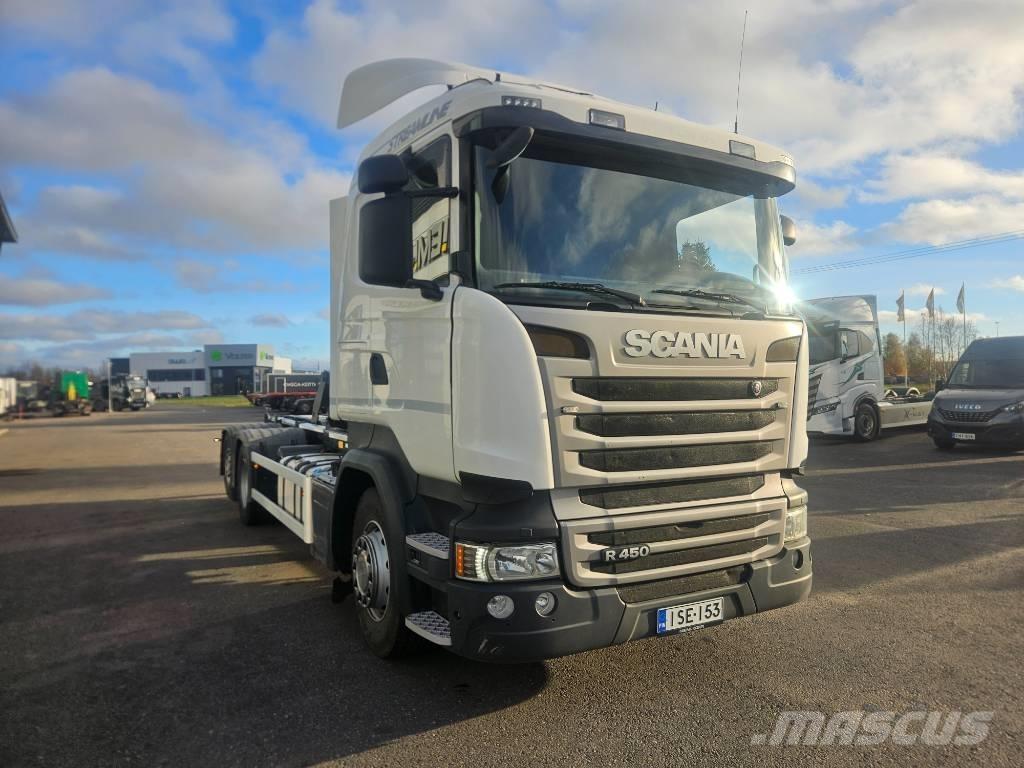 Scania R 450 6x2*4 Camiones elevadores de gancho