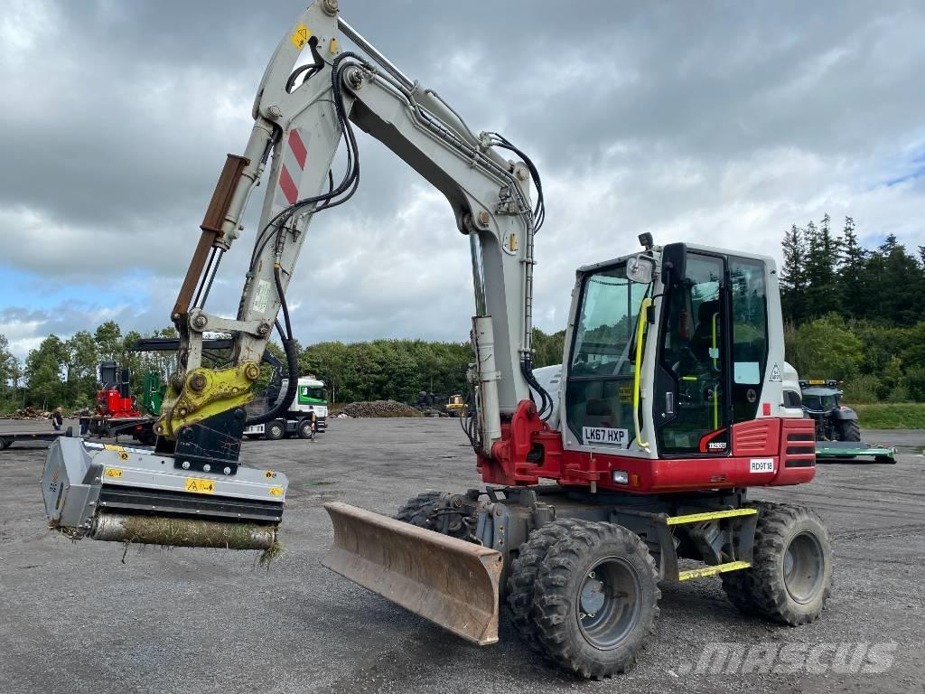 Takeuchi TB 295 W Excavadoras de ruedas