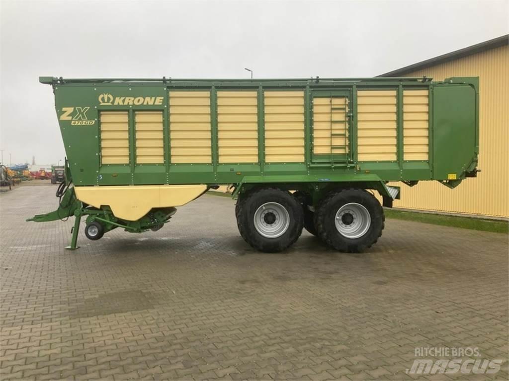 Krone ZX470GD Remolques autocargadores