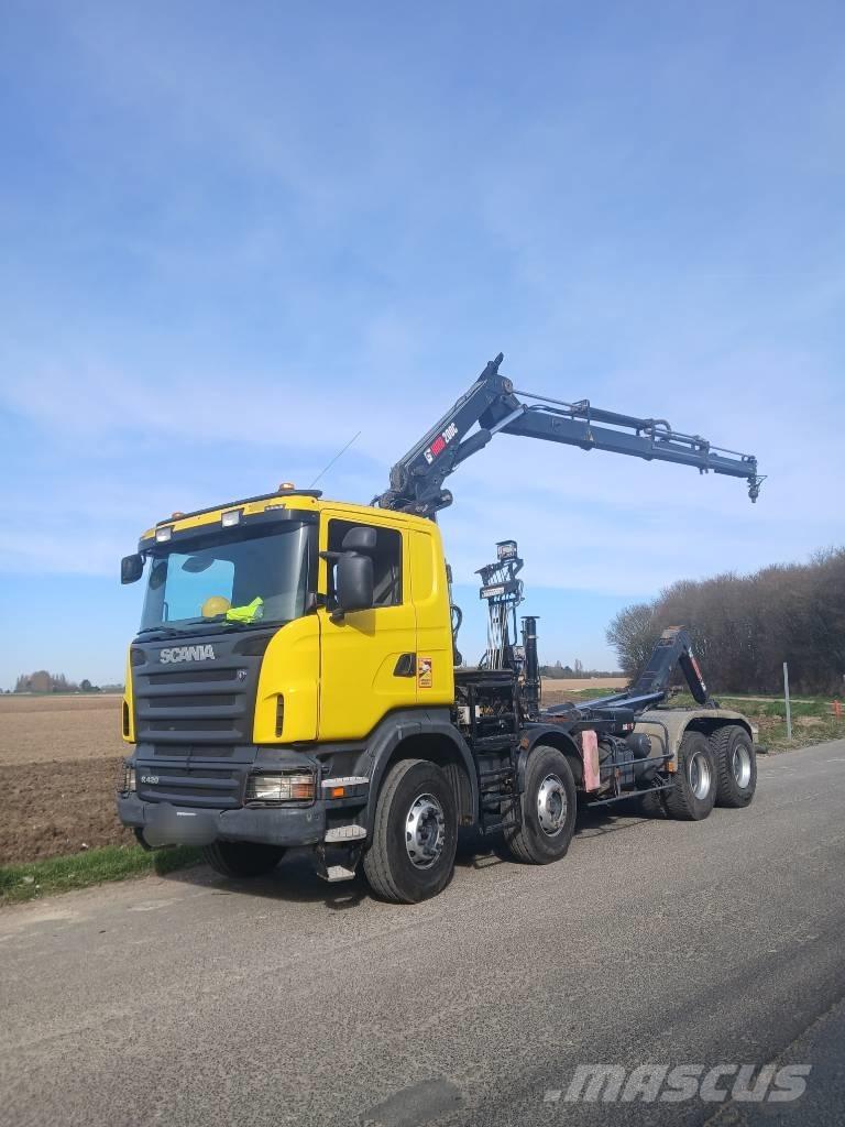 Scania R 420 Camiones elevadores de gancho
