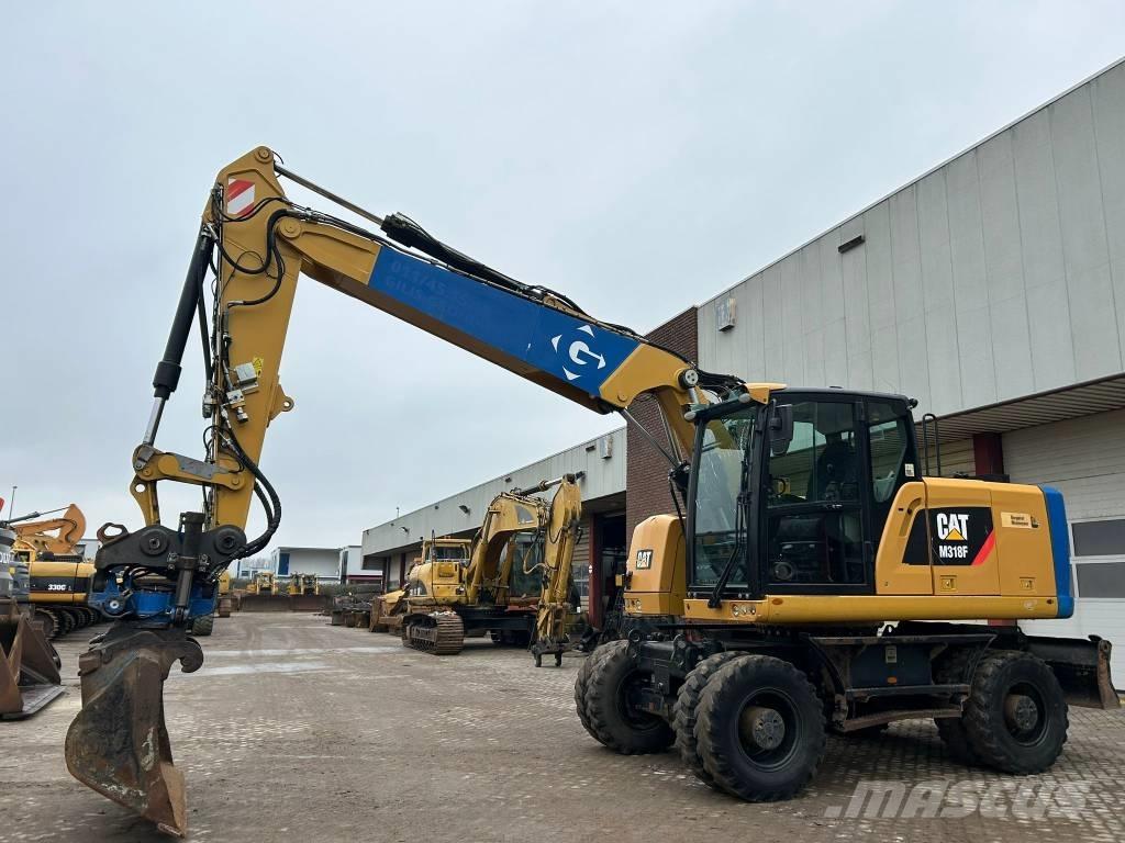 CAT M 318 F Excavadoras de ruedas