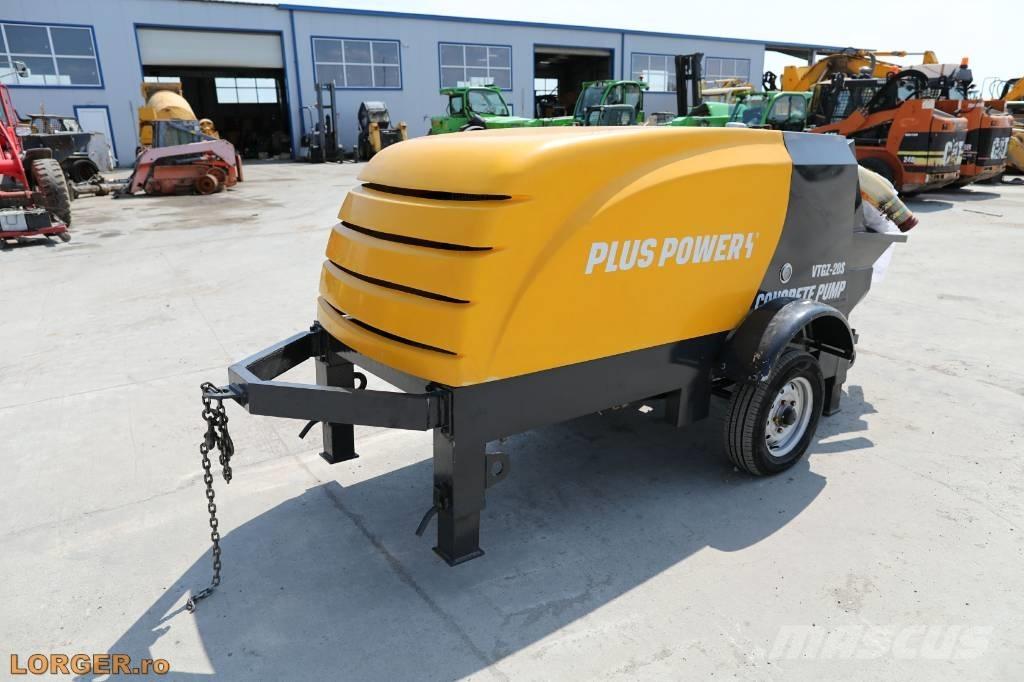 Plus Power VTGZ - 20S Bombas de concreto