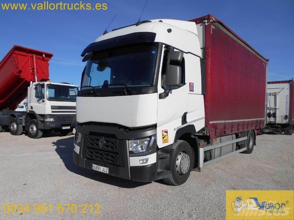 Renault T460 Camiones con caja de remolque