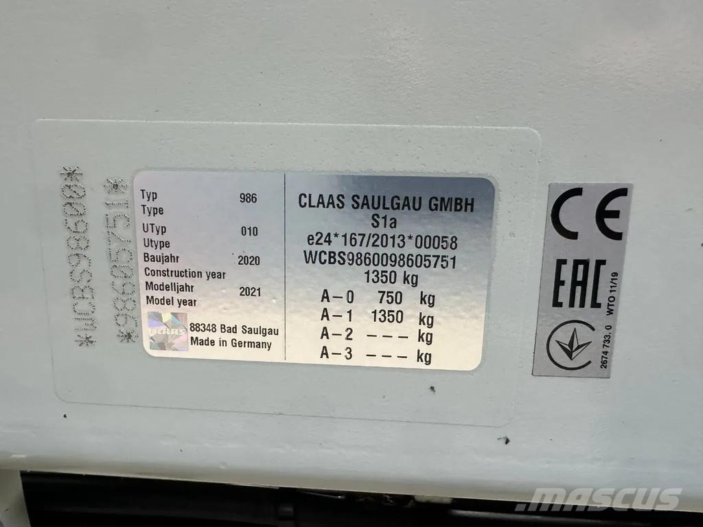 CLAAS Liner 2700 Segadoras hileradoras