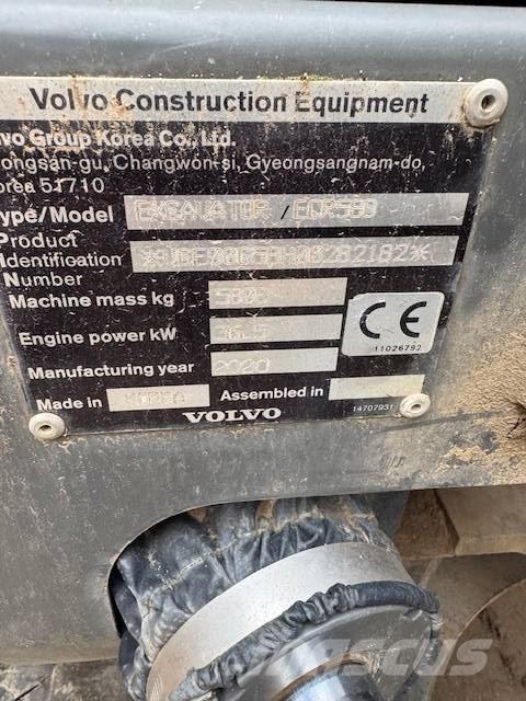 Volvo ECR58D Miniexcavadoras