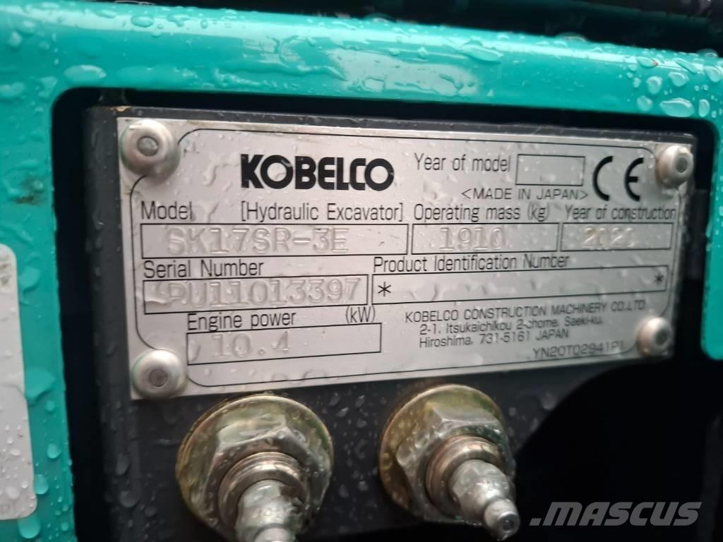 Kobelco SK 17 SR-3E Miniexcavadoras