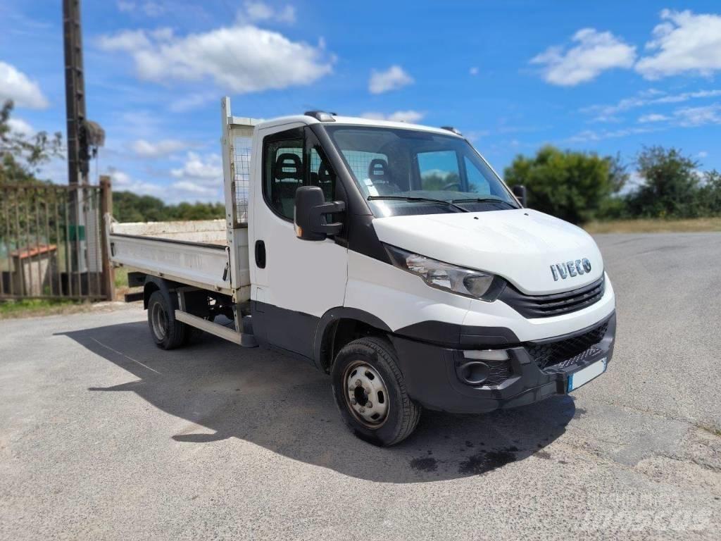 Iveco 35C 12 Caja abierta/laterales abatibles