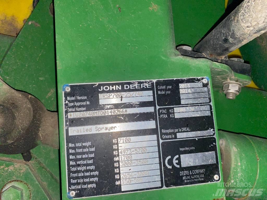 John Deere 740 Pulverizadores arrastrados