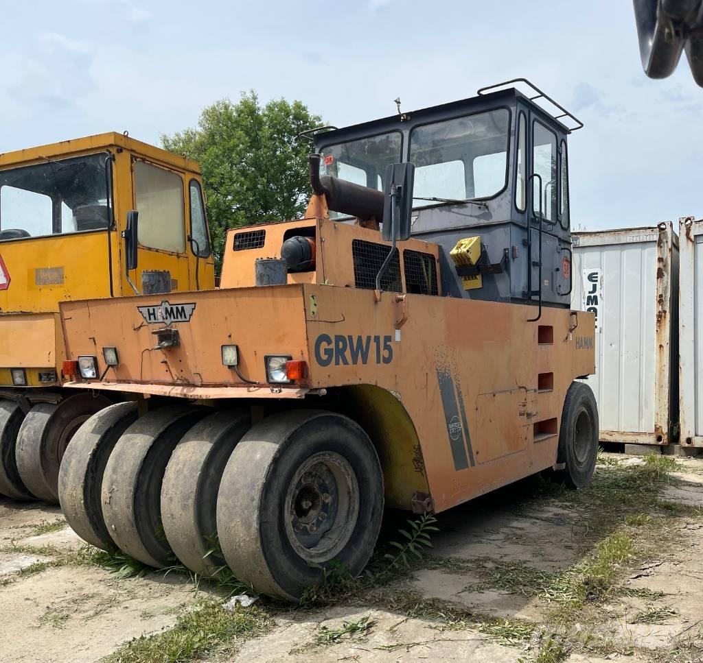 Hamm GRW 15 Rodillos de doble tambor