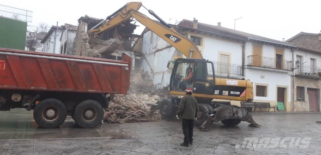 CAT M318d Excavadoras de ruedas