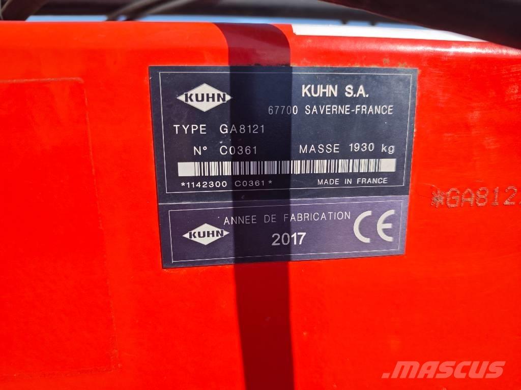 Kuhn GA 8121 Segadoras hileradoras
