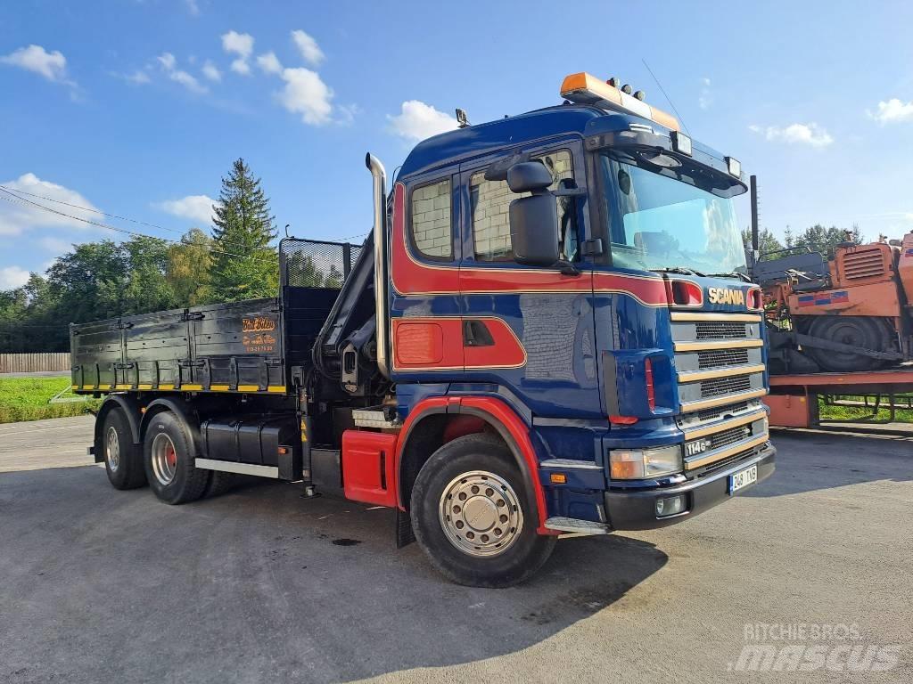 Scania R114G Camiones grúa