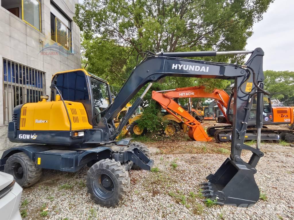 Hyundai R60W Excavadoras de ruedas
