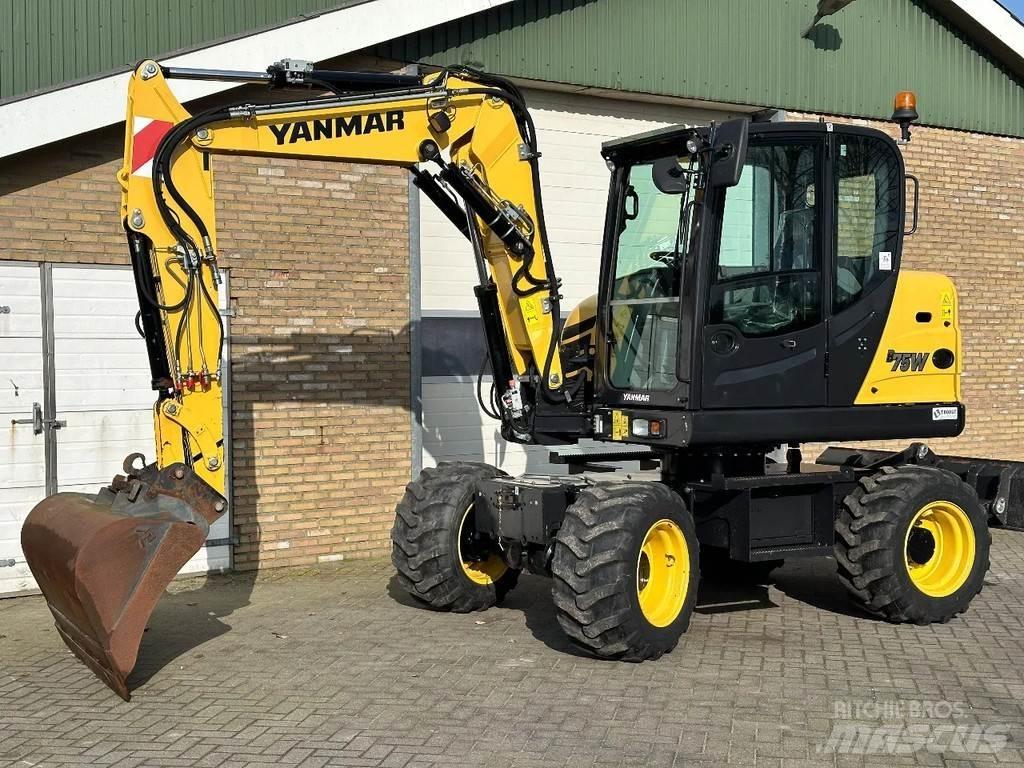 Yanmar B75W Excavadoras de ruedas