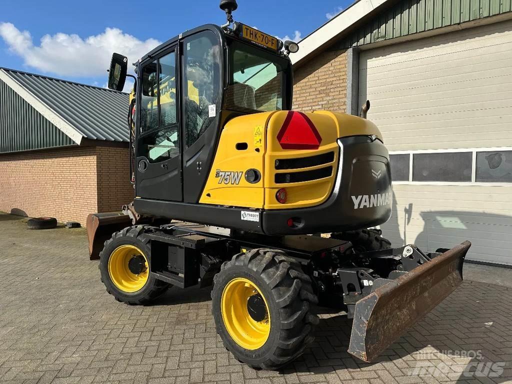 Yanmar B75W Excavadoras de ruedas