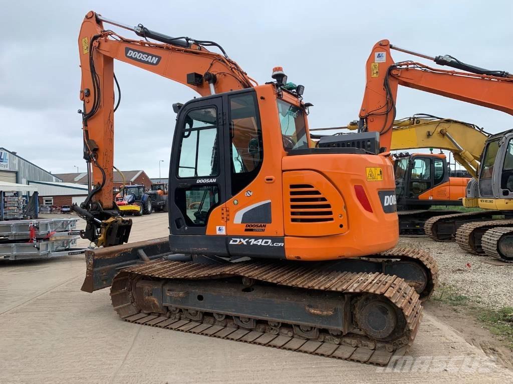Doosan DX 140 LCR - 5 Excavadoras sobre orugas