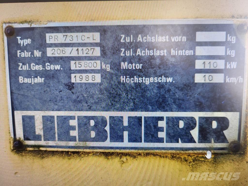 Liebherr PR 731 CL Buldozer sobre oruga