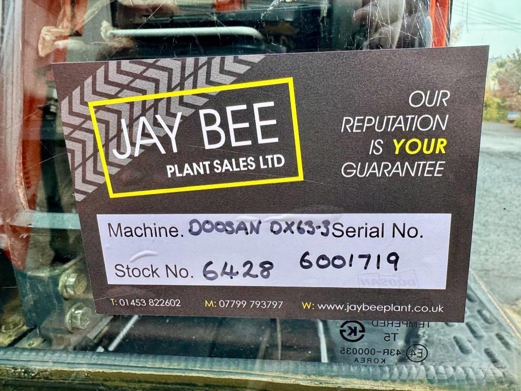 Doosan DX 63 R Miniexcavadoras