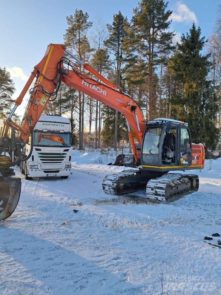 Hitachi 160 zx Excavadoras sobre orugas