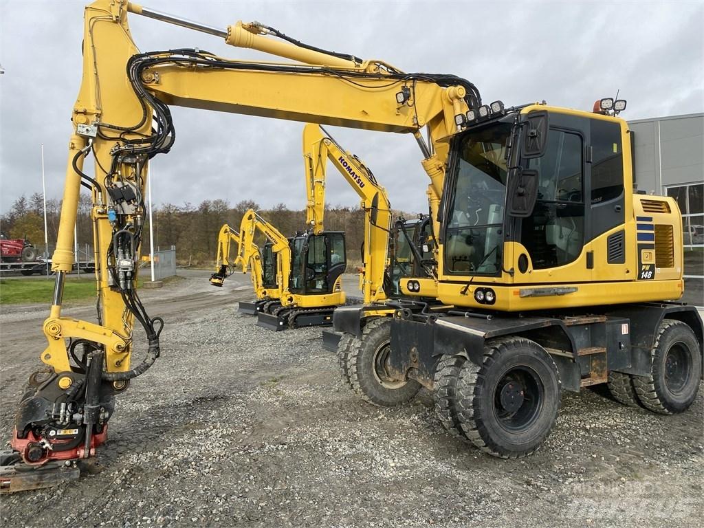 Komatsu PW148-10 Excavadoras de ruedas