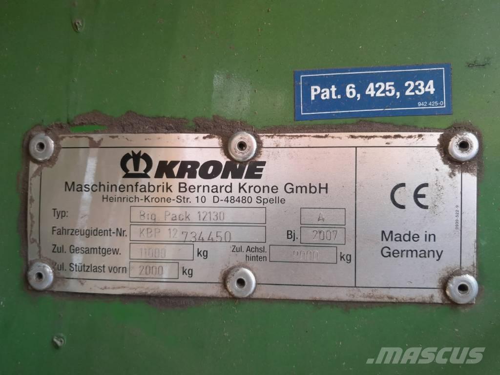Krone Big Pack 12130 Empacadoras cuadradas