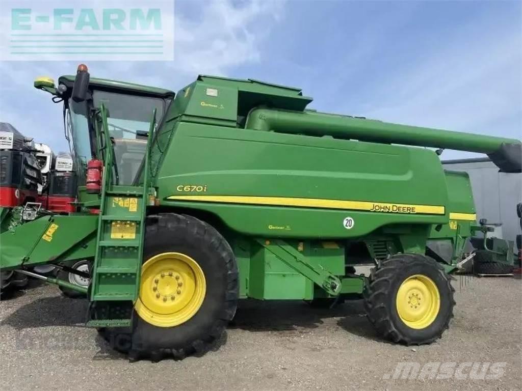 John Deere c670i Cosechadoras combinadas