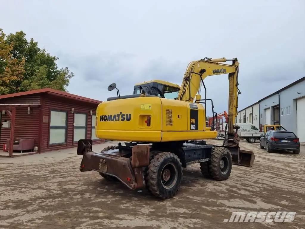 Komatsu PW 160-7 Excavadoras de ruedas