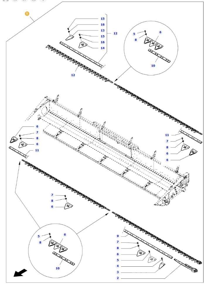 Fendt "POWERFLOW" Cadenas / Orugas